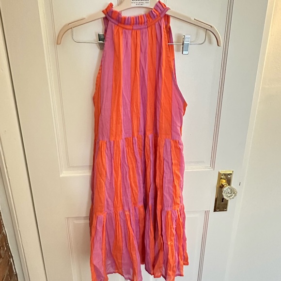 Oliphant Striped Sleeveless Dress size small - Picture 2 of 3